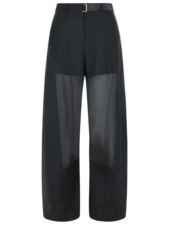 Sacai Black Wool Pants