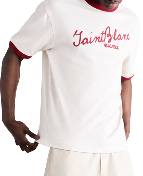 Saint Blanc Scribble Ringer T-Shirt