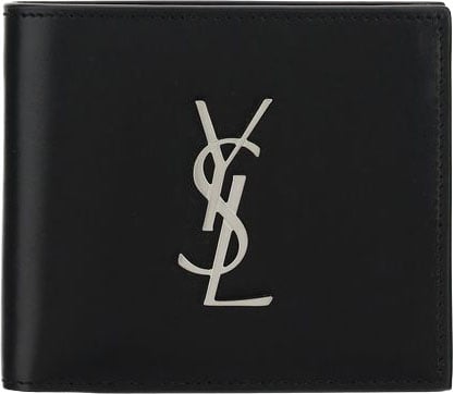 Saint Laurent Saint Laurent Black Calf Leather Bos Taurus Wallet