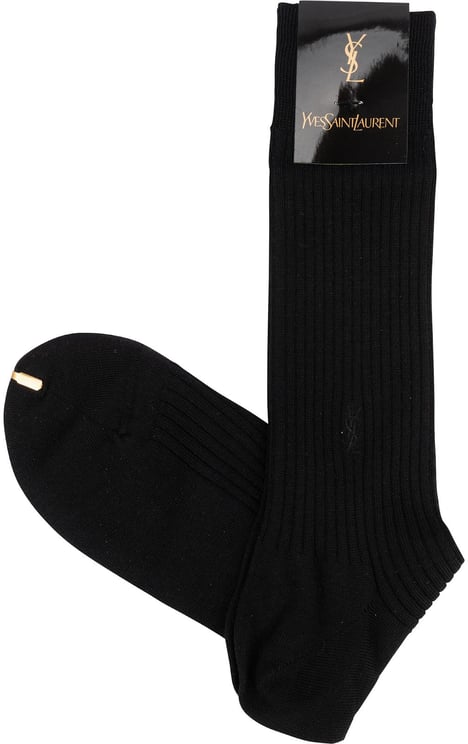 Saint Laurent Yves Saint Laurent Classic Emblem Vintage Socks (39-40)