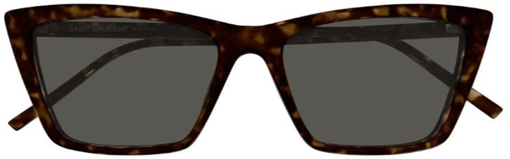 Saint Laurent Sl 737 Mica Thin Linea Sl Logo Slim Cat Eye Sunglasses