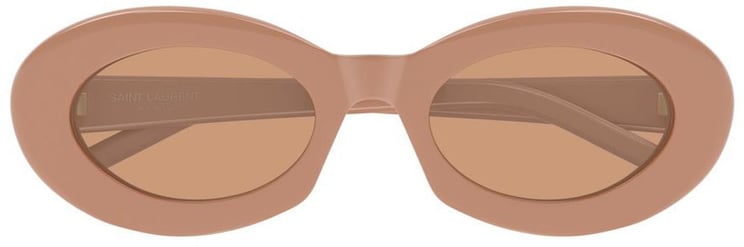 Saint Laurent Sl 594 Linea Sl Logo Oval Frame Acetate Sunglasses