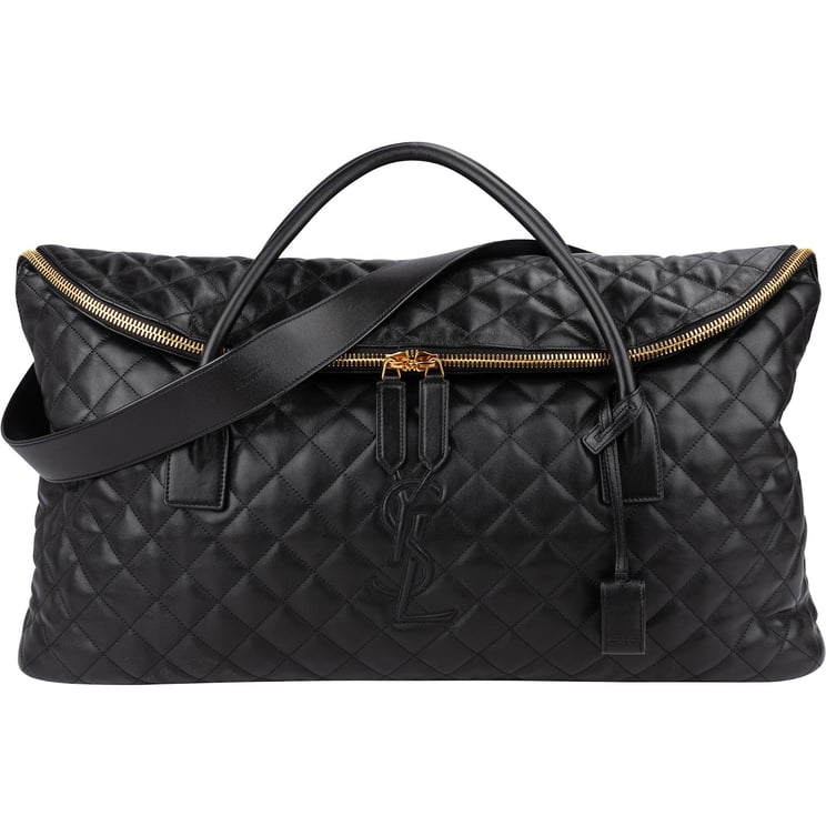 Saint Laurent Saint Laurent Quilted Lambskin ES Giant Travel Bag