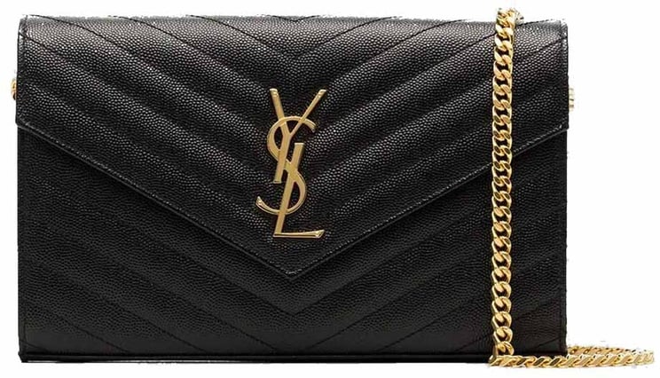Saint Laurent Saint Laurent Monogram Grain De Poudre Bag