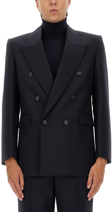 Saint Laurent DOUBLE-BREASTED WOOL JACKET