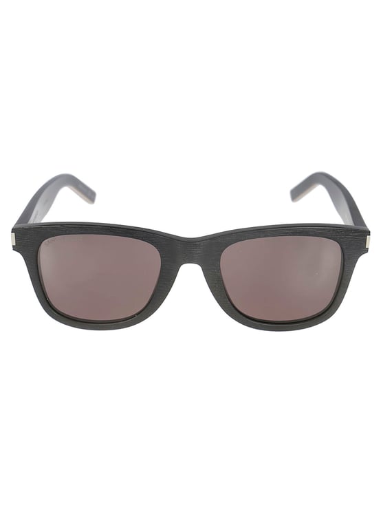 Saint Laurent Classic Black Acetate Sunglasses with Timeless Appeal