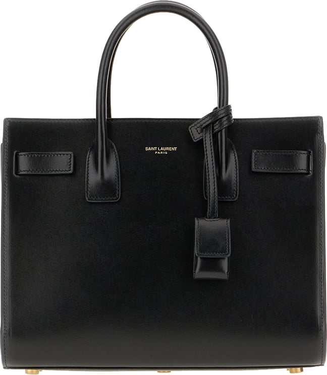 Saint Laurent Saint Laurent Black leather baby Sac De Jour handbag
