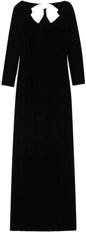 Saint Laurent Saint Laurent Velvet Long Dress