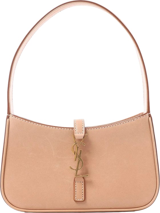 Saint Laurent Saint Laurent Le 5 à 7 Mini Hobo Handbag in Beige 710318