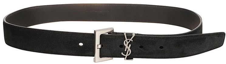 Saint Laurent Smooth Calfskin Belt