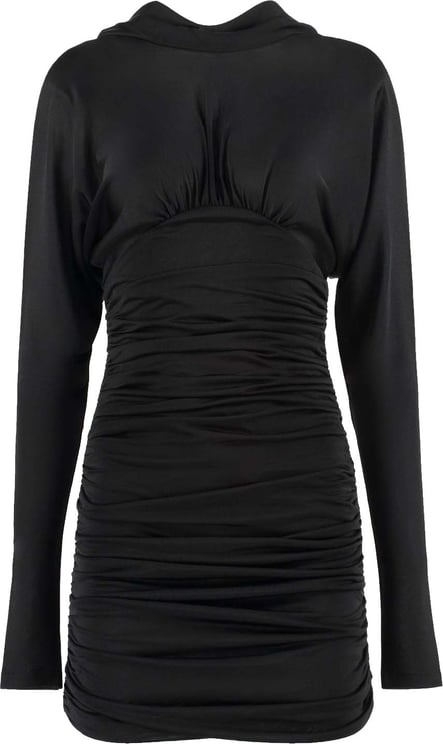 Saint Laurent Saint Laurent Cowl Back Mini Dress