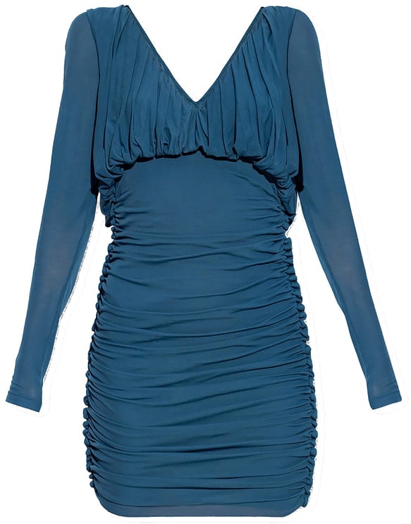 Saint Laurent Saint Laurent Long Sleeves Dress