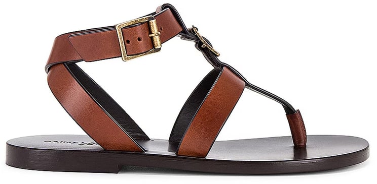 Saint Laurent Saint Laurent Hardy Leather Sandals