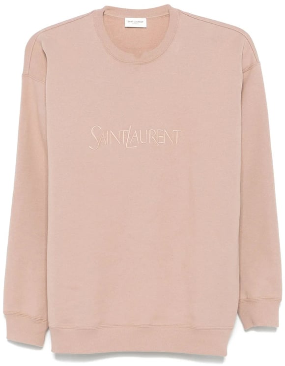 Saint Laurent Saint Laurent Cotton Logo Sweatshirt
