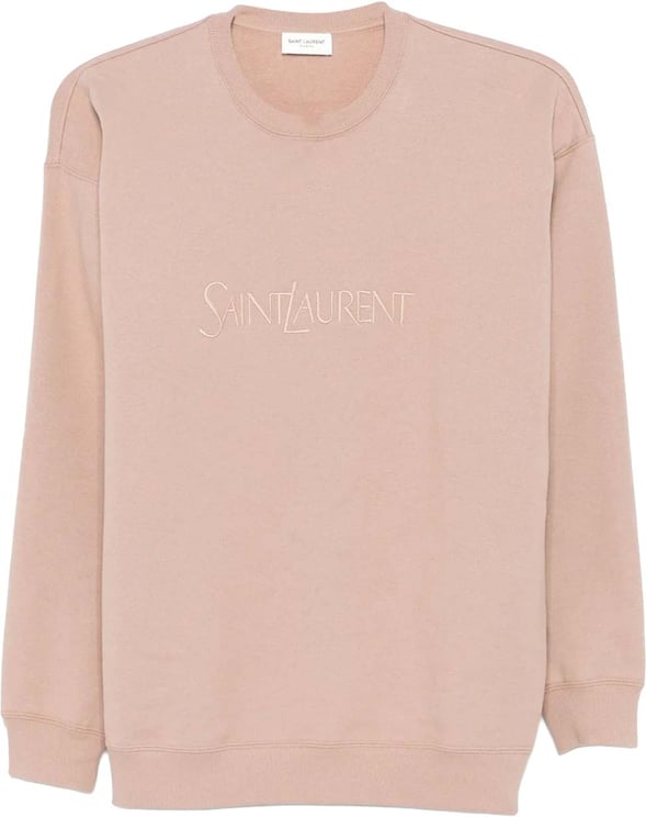 Saint Laurent Saint Laurent Cotton Logo Sweatshirt