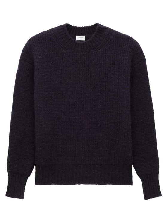 Saint Laurent Boxy Crewneck Thick Pullover