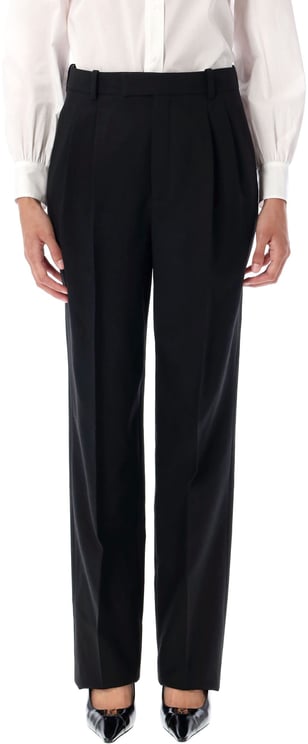 Saint Laurent High waisted wool pants