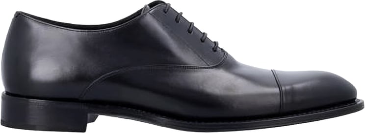 Saint Laurent Adrien Cap Toe Leather Oxford Shoes