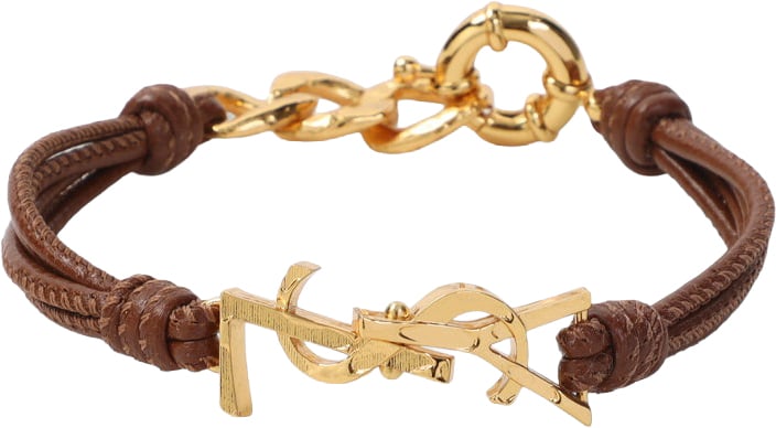 Saint Laurent Saint Laurent Multi-Strand Cassandre Bracelet