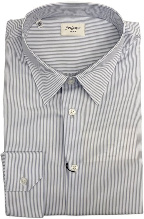Saint Laurent Shirts Clear Blue