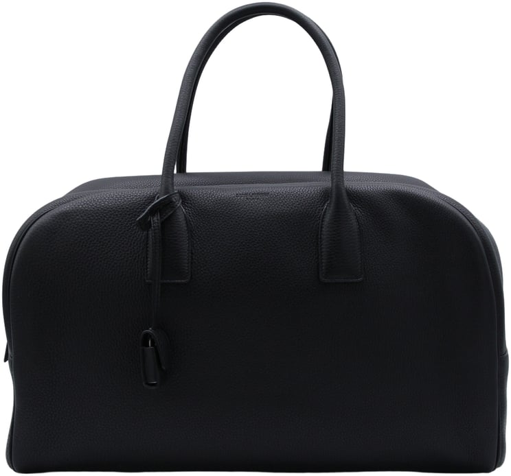 Saint Laurent Structured Top-Handle Shoulder Bag