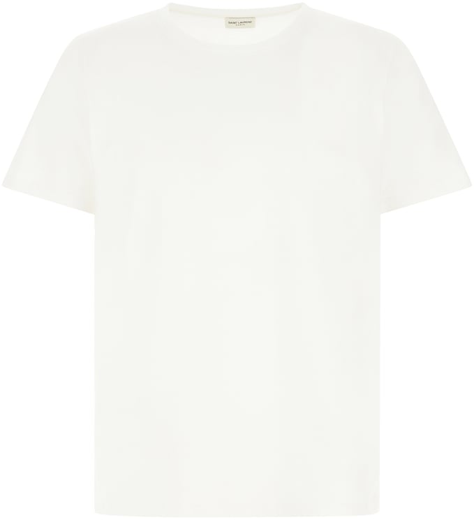 Saint Laurent Saint Laurent White cotton t-shirt