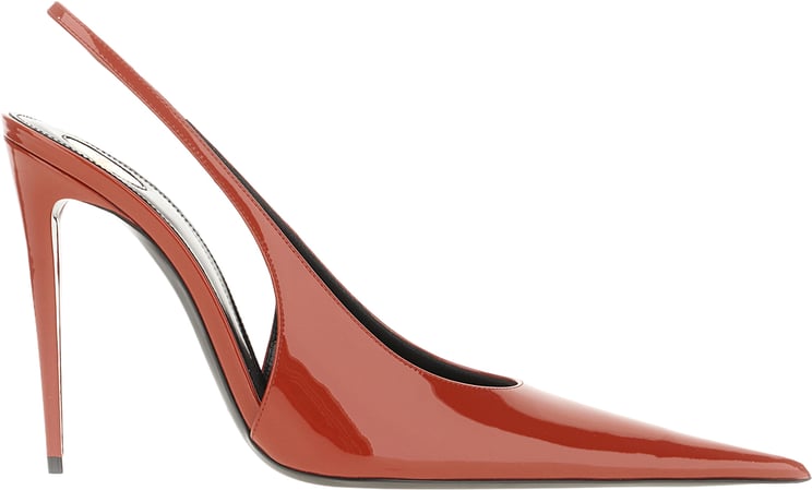 Saint Laurent Saint Laurent Brick leather pumps