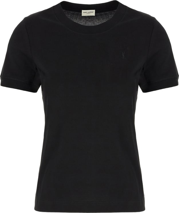 Saint Laurent Saint Laurent Black cotton t-shirt