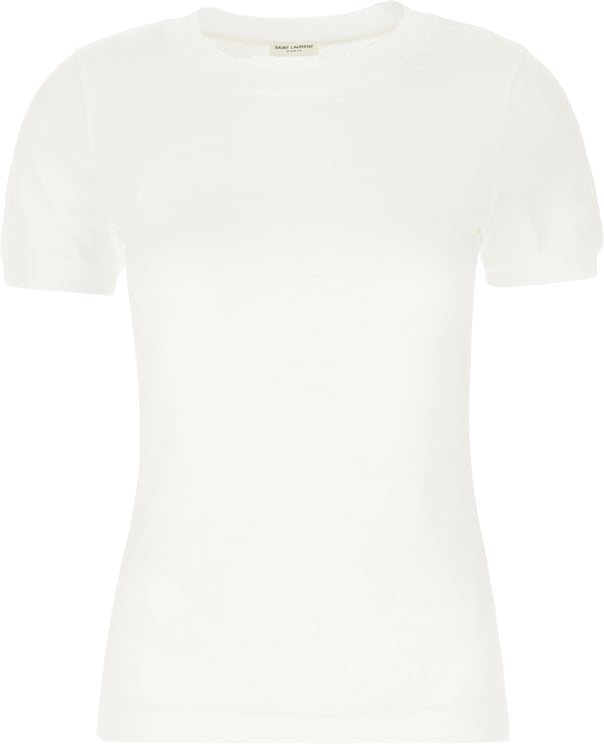 Saint Laurent Saint Laurent White cotton t-shirt
