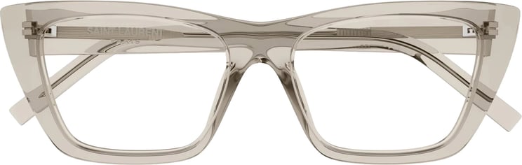Saint Laurent Eyeglasses Saint Laurent SL 276 MICA OPT 005 beige beige transparent 51/16/145