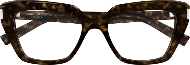 Saint Laurent Sl 829 Oversized Tortoiseshell Square-Frame Sunglasses