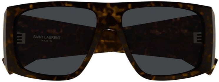 Saint Laurent Sl 832 Tortoiseshell Rectangular Sunglasses
