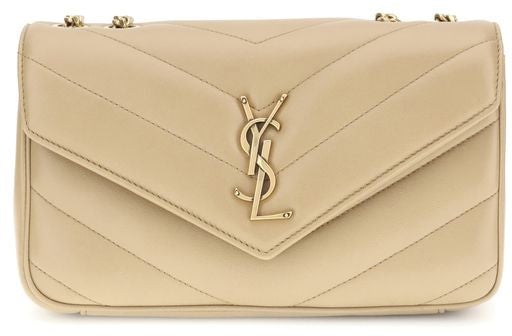 Saint Laurent Saint Laurent Beige Lamb Ovis Aries Aries Shoulder Bag