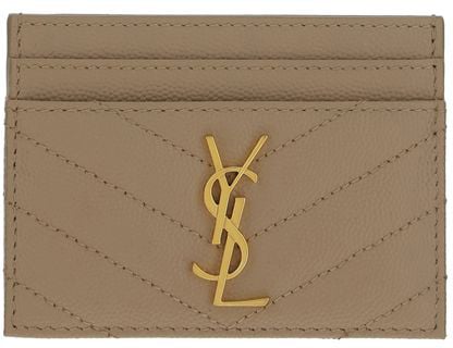 Saint Laurent Saint Laurent Brown Calf Leather Bos Taurus Wallet