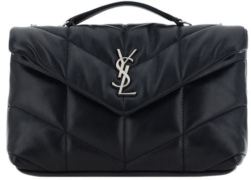 Saint Laurent Saint Laurent Black Lamb Ovis Aries Aries Shoulder Bag