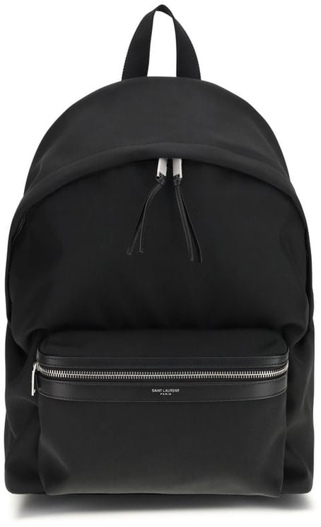 Saint Laurent Saint Laurent Black Fabric Backpack
