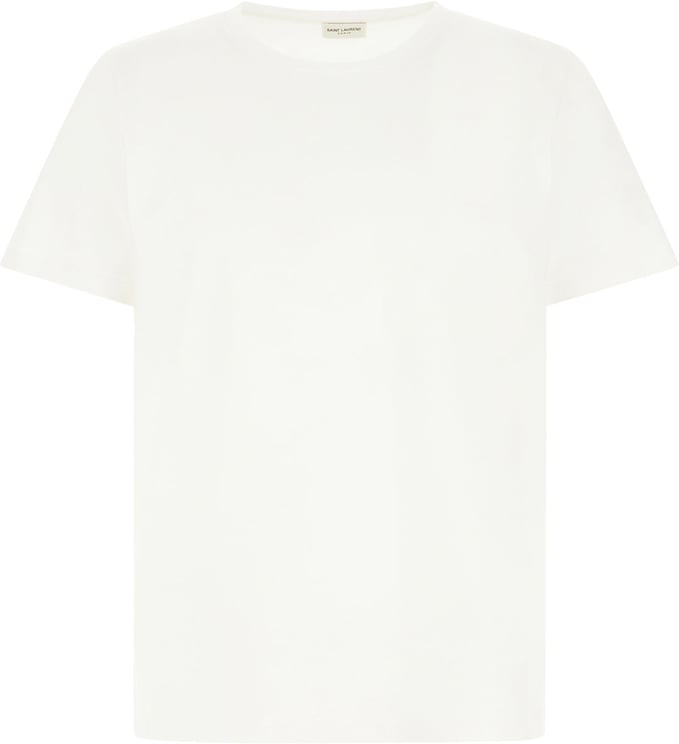 Saint Laurent Saint Laurent White cotton t-shirt