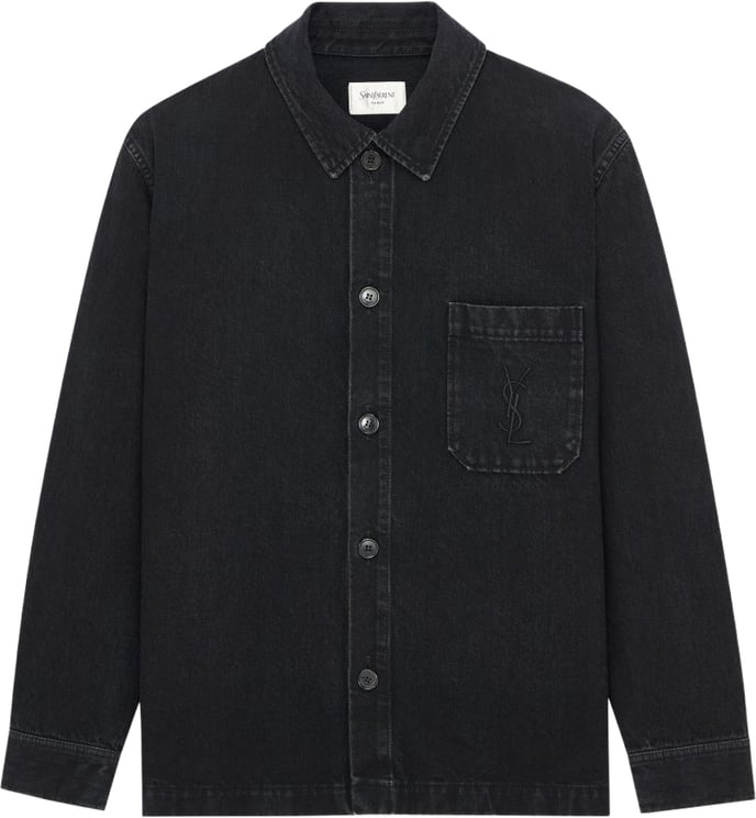 Saint Laurent Jackets Black