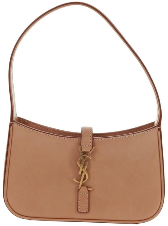 Saint Laurent Saint Laurent Le 5 a 7 Hobo Leather Mini
