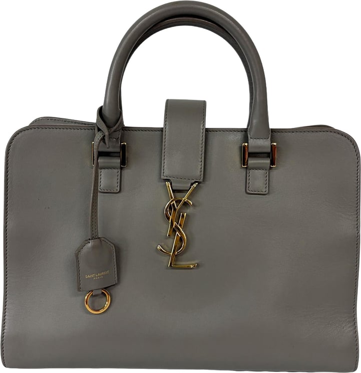 Saint Laurent Saint Laurent Convertible Monogram Cabas Leather Medium