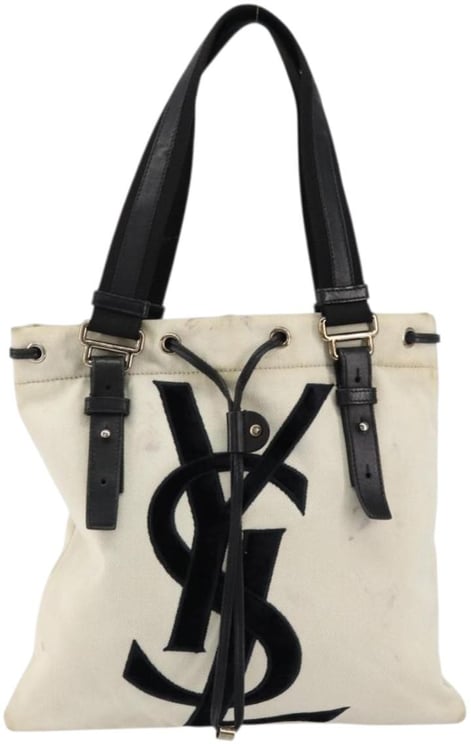 Saint Laurent Saint Laurent Kahala Drawstring Tote Canvas Medium