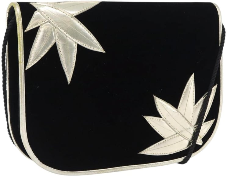 Saint Laurent Saint Laurent Vintage Flap Crossbody Bag Velvet
