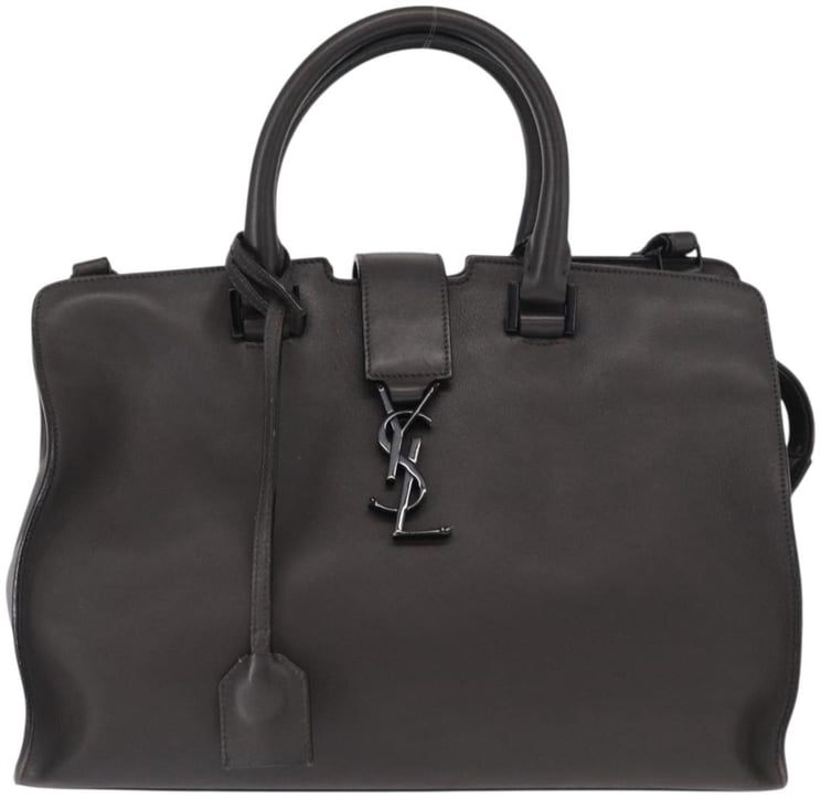 Saint Laurent Saint Laurent Monogram Cabas Leather Medium