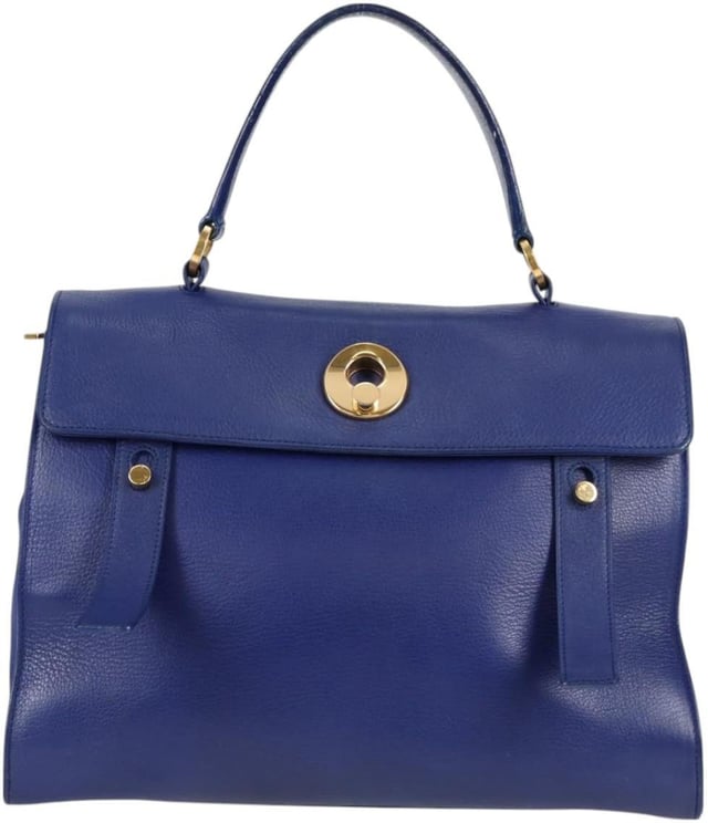 Saint Laurent Saint Laurent Muse Two Bag Leather with Canvas Medium