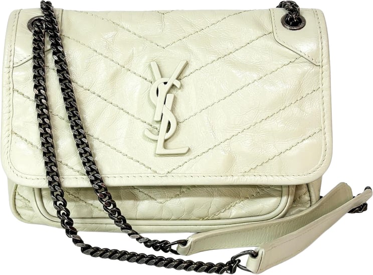 Saint Laurent Saint Laurent Niki Flap Shoulder Bag Leather