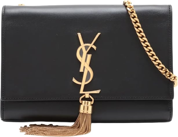 Saint Laurent Saint Laurent Classic Monogram Tassel Crossbody Bag Patent Medium