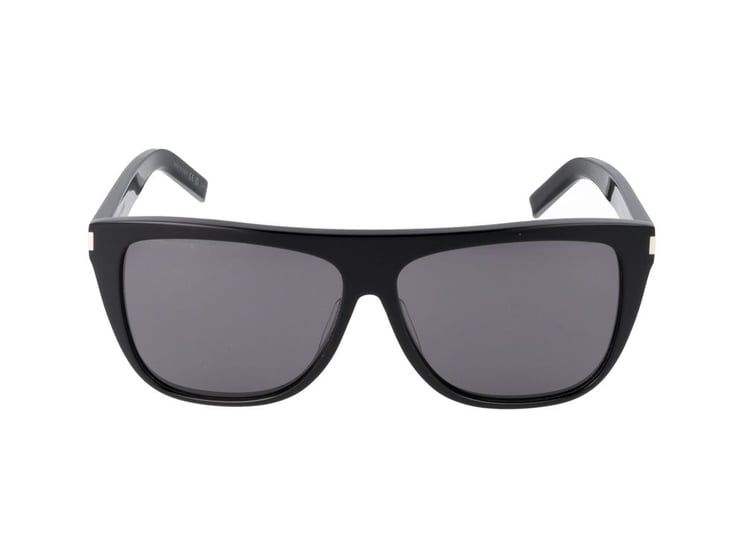 Saint Laurent Black SL 1 Square Sunglasses