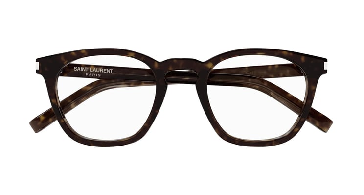 Saint Laurent Eyeglasses Saint Laurent SL 28 OPT 007 Havana Havana Transpa 50/22/145