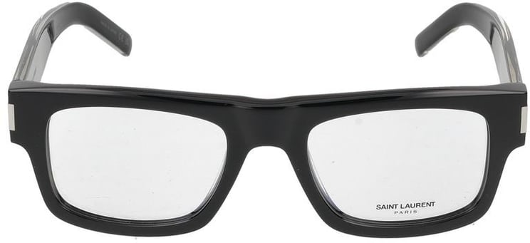 Saint Laurent Eyeglasses SL 574 001 black crystal transparent 52/21/145