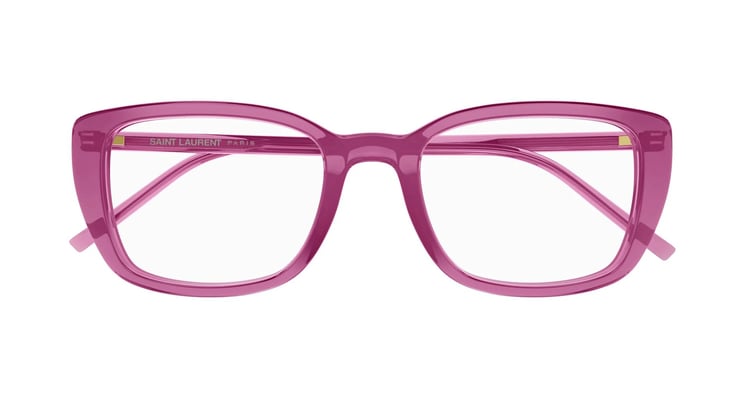 Saint Laurent Eyeglasses Saint Laurent SL 776 009 Pink Pink Transparent 49/20/135